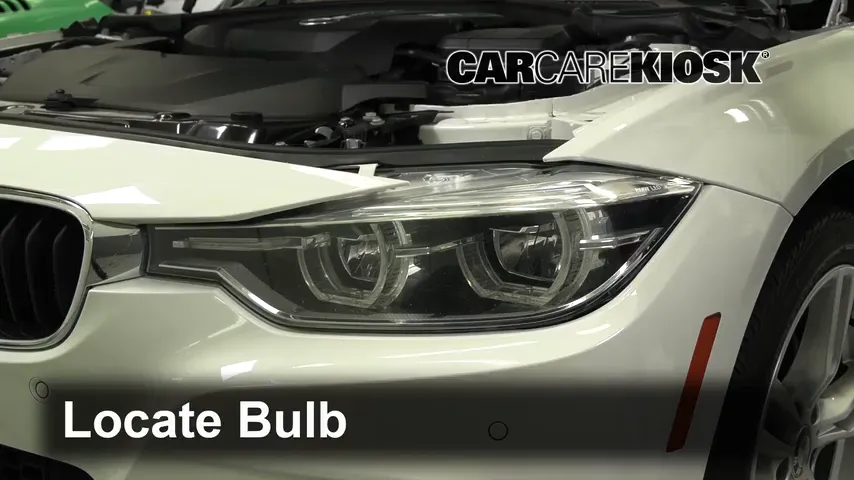 2018 BMW 330i xDrive 2.0L 4 Cyl. Turbo Wagon Lights Headlight (replace bulb)